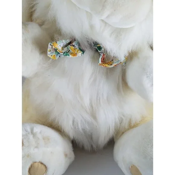 Vintage Ensemble Bunny Rabbit 1992 Easter Plush Stuffed Soft 20 Tall Polyester